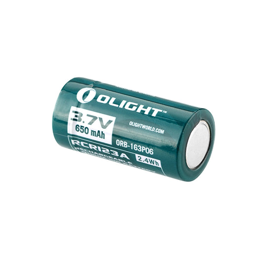 Batterie rechargeable 16340 650mAh RCR123A | ORB2-163P06 — vue 2