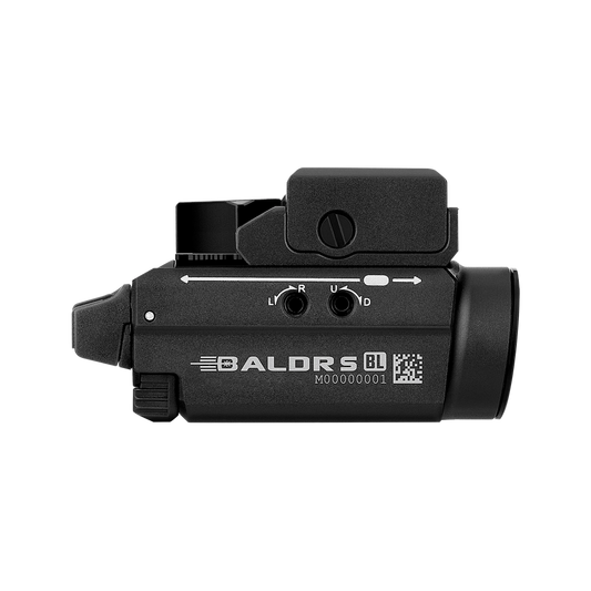 Olight Baldr S BL | Lampe tactique compacte laser bleu puissante — vue 2