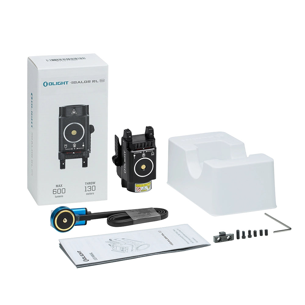 Olight Baldr RL Mini | Lampe tactique avec laser rouge