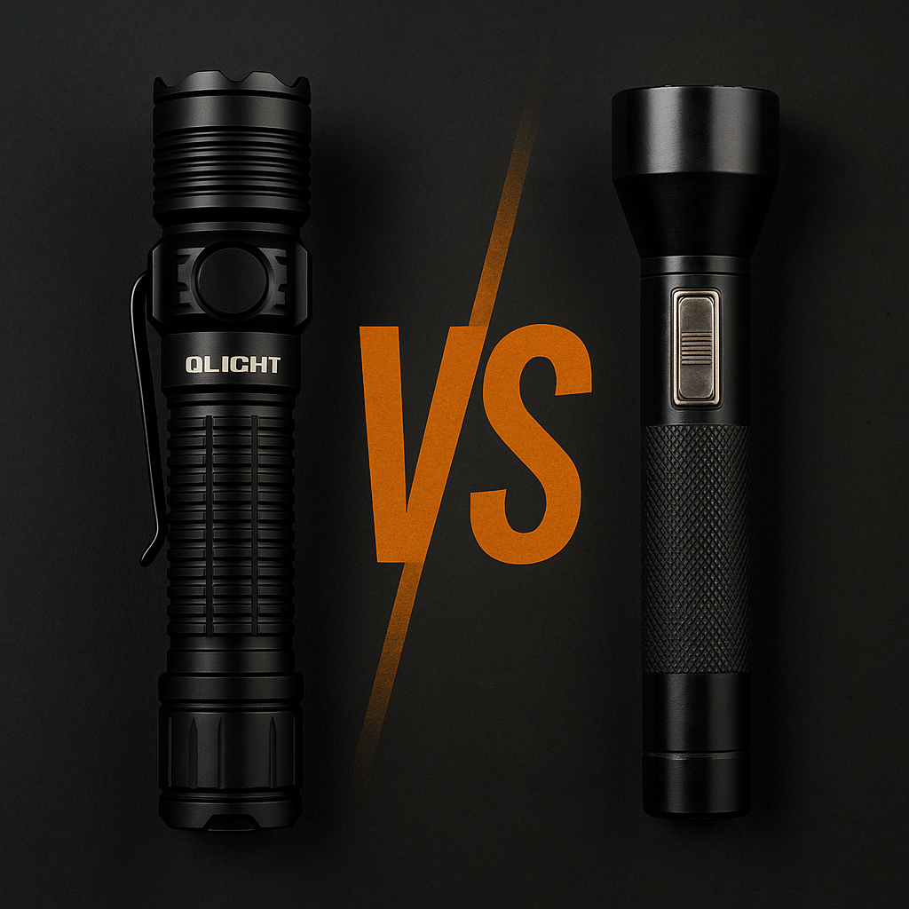 Comparatif complet : Lampes tactiques Olight vs Lampes classiques – pourquoi choisir Olight ?
