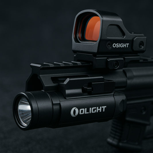 Top 5 des accessoires indispensables pour accompagner vos lampes Olight et viseurs Osight