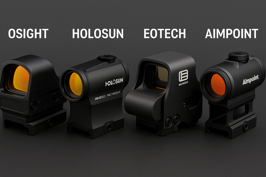 Comparatif : Les meilleurs viseurs Osight face aux marques concurrentes (Holosun, Eotech, Aimpoint)