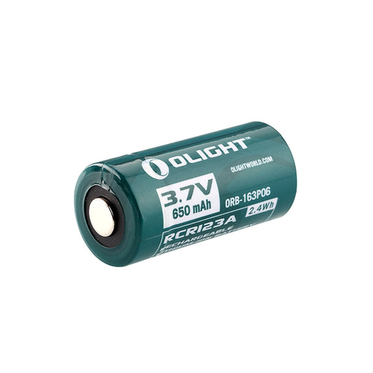 Batterie rechargeable 16340 650mAh RCR123A | ORB2-163P06