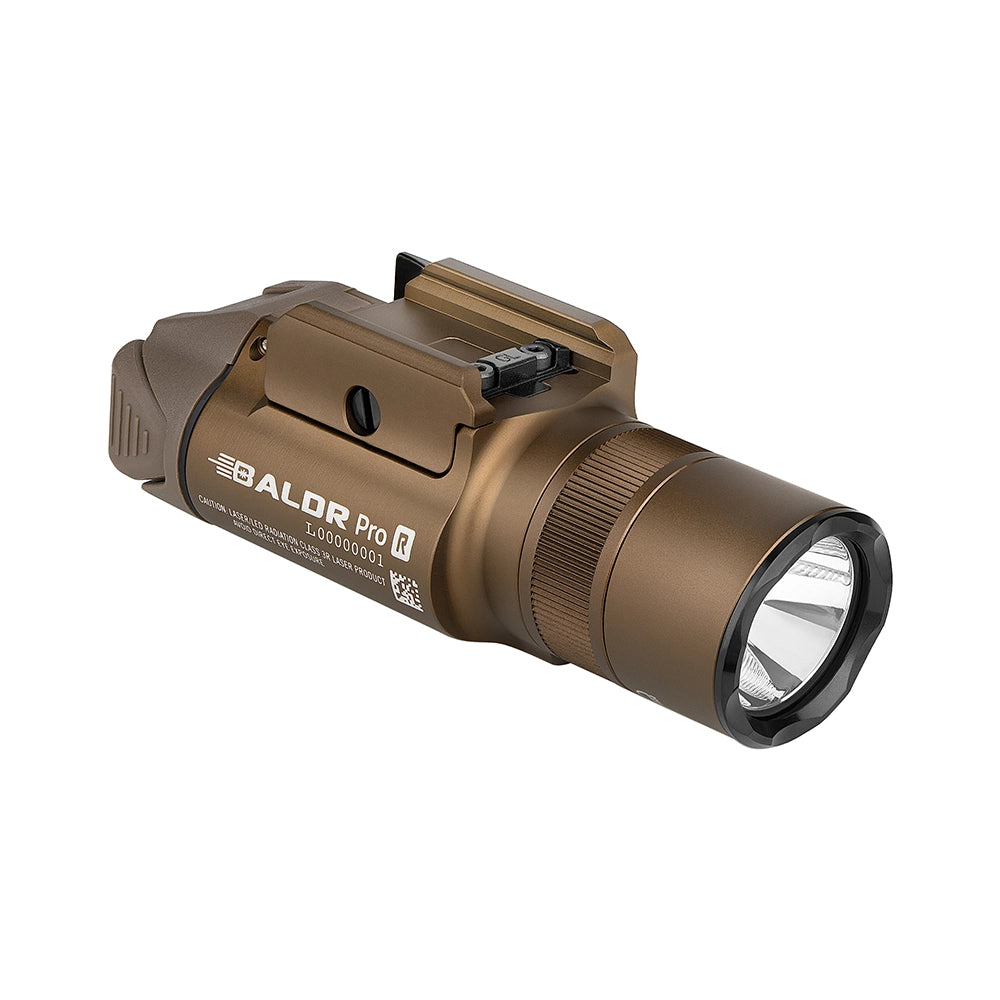 Olight Baldr Pro R | Lampe tactique avec laser vert & 1350 lumens LED