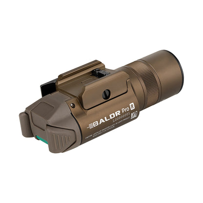 Olight Baldr Pro R | Lampe tactique avec laser vert & 1350 lumens LED