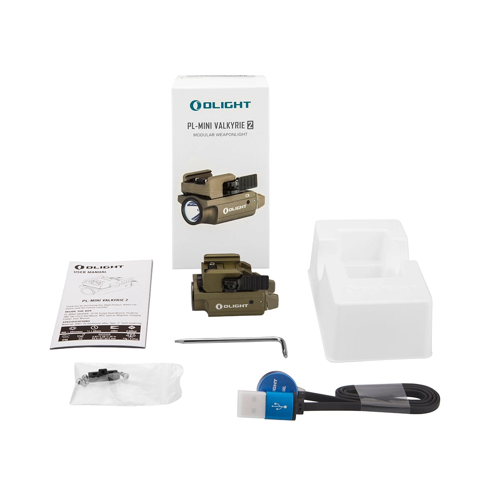 Olight PL Mini 2 Valkyrie | Lampe tactique rechargeable