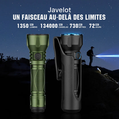 Olight Javelot | Lampe torche puissante militaire 1350 Lumens