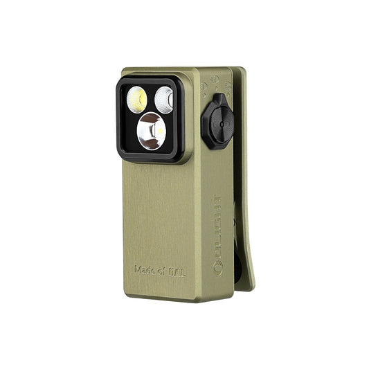 Olight Oclip Ultra | Mini lampe à clip avec faisceau large, concentré et UV — vue 2