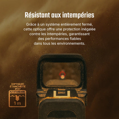 Osight SE | Optique fermée à point rouge avec empreinte RMSc et batterie remplaçable