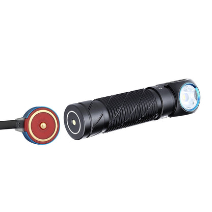 Olight Perun 2 - Lampe Frontale Puissante Rechargeable Orientable