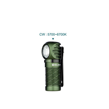Olight Perun 2 Mini | Lampe frontale rechargeable éclairage rouge
