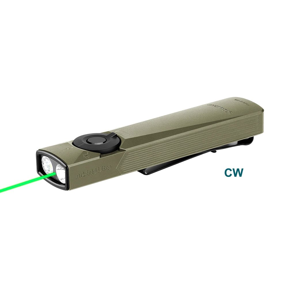 Olight Arkfeld Ultra | Lampe de poche LED avec laser et UV en O-Aluminium
