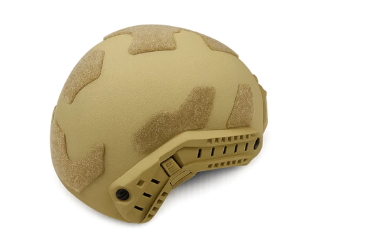 Casque balistique FAST HI-CUT – Niveau NIJ IIIA – V50 670 m/s – Shroud NVG Aluminium — vue 2