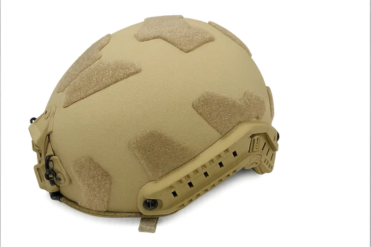 Casque balistique FAST HI-CUT – Niveau NIJ IIIA – V50 670 m/s – Shroud NVG Aluminium