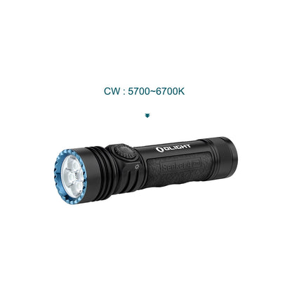 Olight Seeker 4 Pro | Lampe Torche LED Ultra Puissante 4600 Lumens