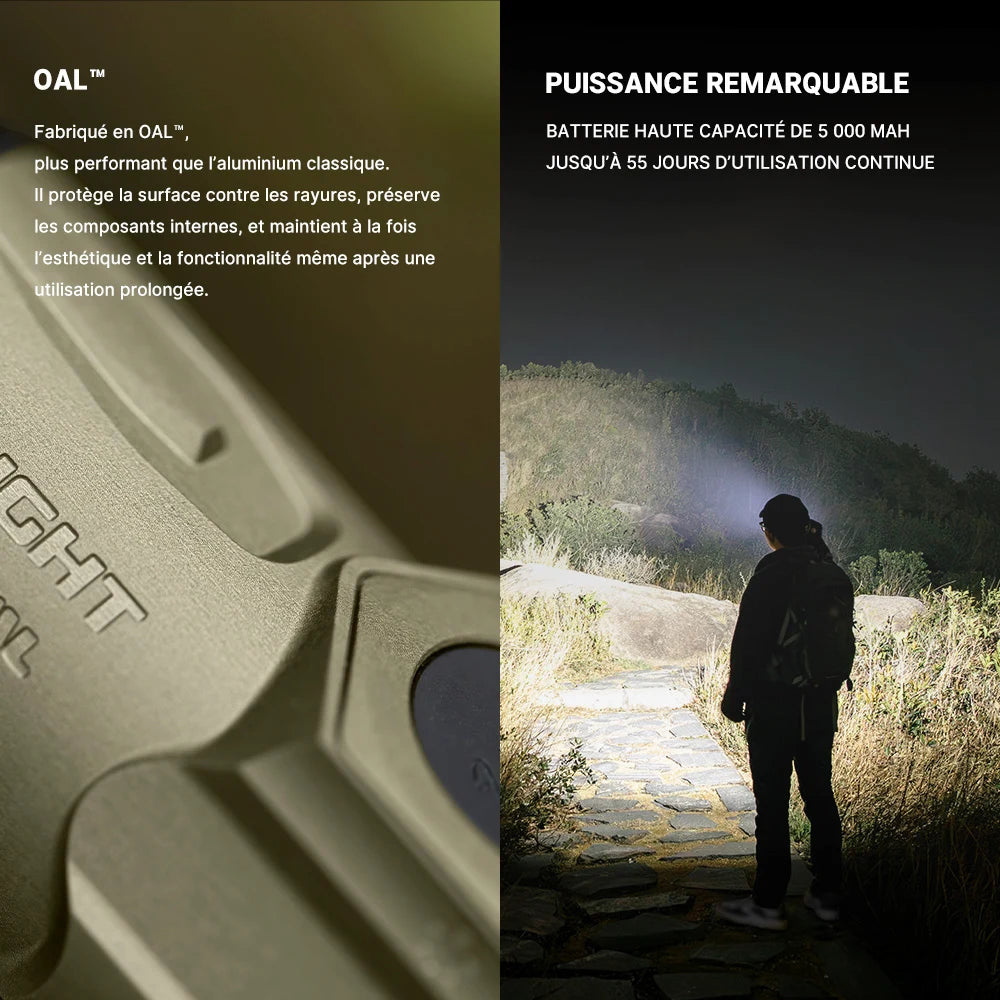 Olight Warrior Ultra - Lampe Tactique avec des Performances Supérieures